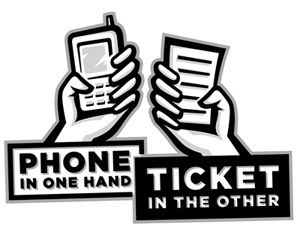 What happens to the brain while texting or during a cell phone call